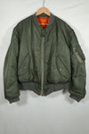 Real 1972 USAF flight jacket MA-1 used LARGE size
