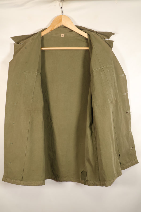 ทศวรรษ 1940, ขนาด M, ต้นแบบ, กองทัพสหรัฐฯ, เสื้อป๊อปลินฝ้ายสำหรับป่า, มือสอง