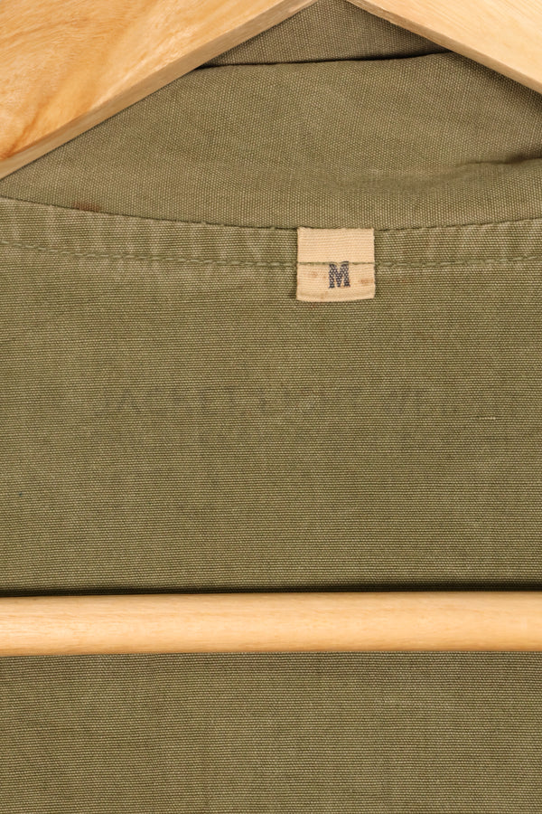 ทศวรรษ 1940, ขนาด M, ต้นแบบ, กองทัพสหรัฐฯ, เสื้อป๊อปลินฝ้ายสำหรับป่า, มือสอง