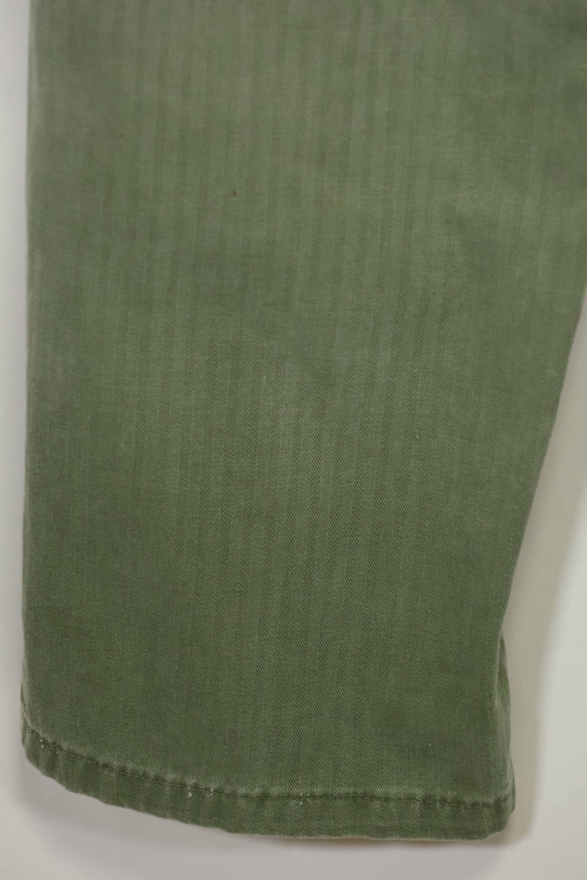 1950年代　USMC　HBT　P41カット　ユーティリティパンツ　朝鮮戦争　中古品