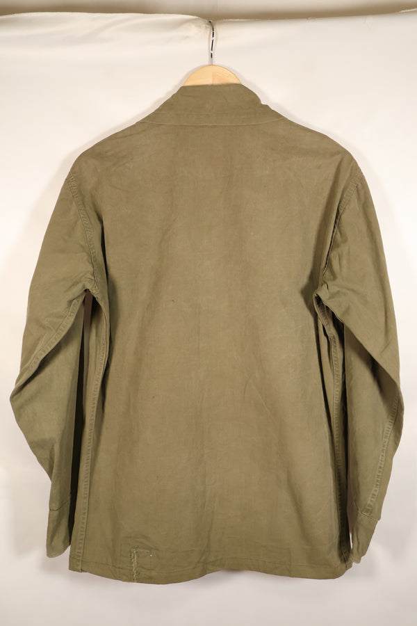 ทศวรรษ 1940, ขนาด M, ต้นแบบ, กองทัพสหรัฐฯ, เสื้อป๊อปลินฝ้ายสำหรับป่า, มือสอง