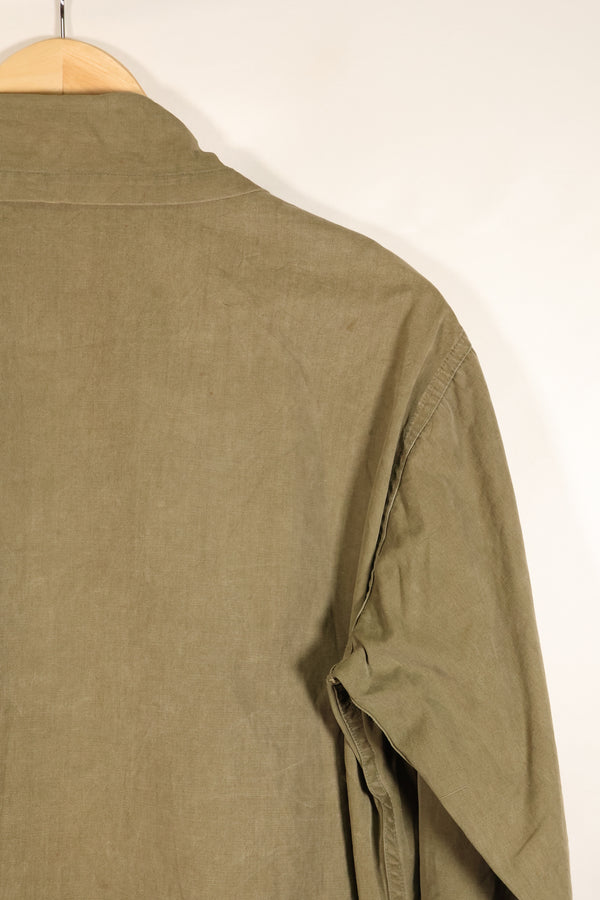 ทศวรรษ 1940, ขนาด M, ต้นแบบ, กองทัพสหรัฐฯ, เสื้อป๊อปลินฝ้ายสำหรับป่า, มือสอง