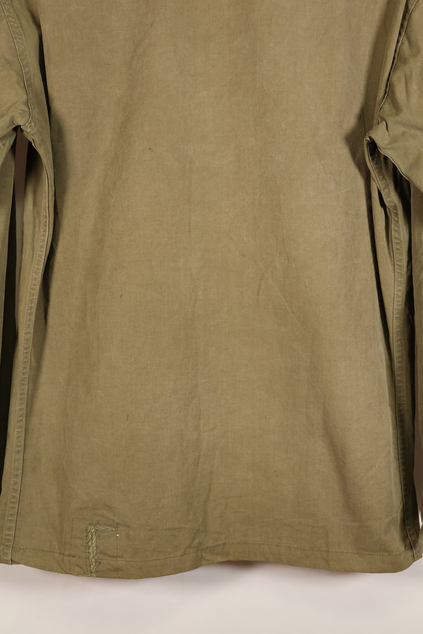 ทศวรรษ 1940, ขนาด M, ต้นแบบ, กองทัพสหรัฐฯ, เสื้อป๊อปลินฝ้ายสำหรับป่า, มือสอง
