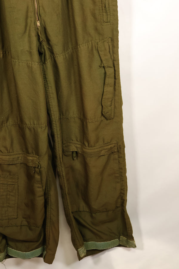 ปลายทศวรรษ 1960 – ตัวอย่างทดสอบ – กองทัพสหรัฐฯ – วัสดุ Nomex – ชุดบิน – มีตรา – มือสอง