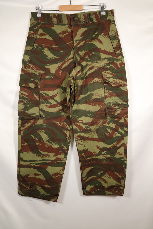 1960s French Army Lizard Camouflage Pants TAP 47/56 Pattern Used E
