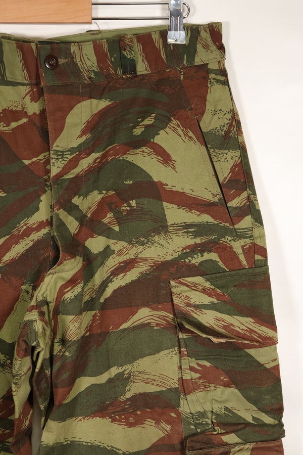 1960s ฝรั่งเศส ลายพรางลิซาร์ด กางเกงขาสั้น TAP 47/56 Pattern มือสอง E