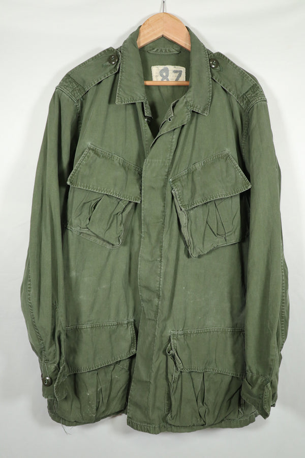 実物　2nd Model ジャングルファティーグ　ジャケット　REGULAR -SMALL  汚れ・傷あり　中古品