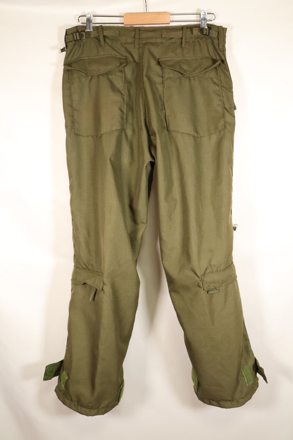 สัญญาปี 1971, สินค้าใหม่ที่ยังไม่เคยใช้, M-S, กองทัพสหรัฐฯ, ผ้า NOMEX, กางเกงบินกันไฟ, สำหรับนักบิน, ป้ายกระดาษหาย