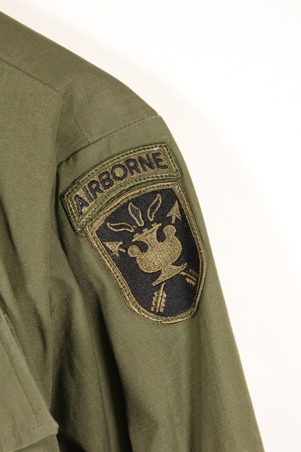 1968 S-R รุ่นที่ 4 เสื้อแจ็คเก็ต Jungle Fatigue JFK Center แทบไม่เคยใช้