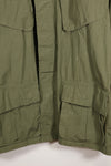 1969 Contract M-R Non Rip 3rd Model Jungle Fatigue Jacket, used, with tape.