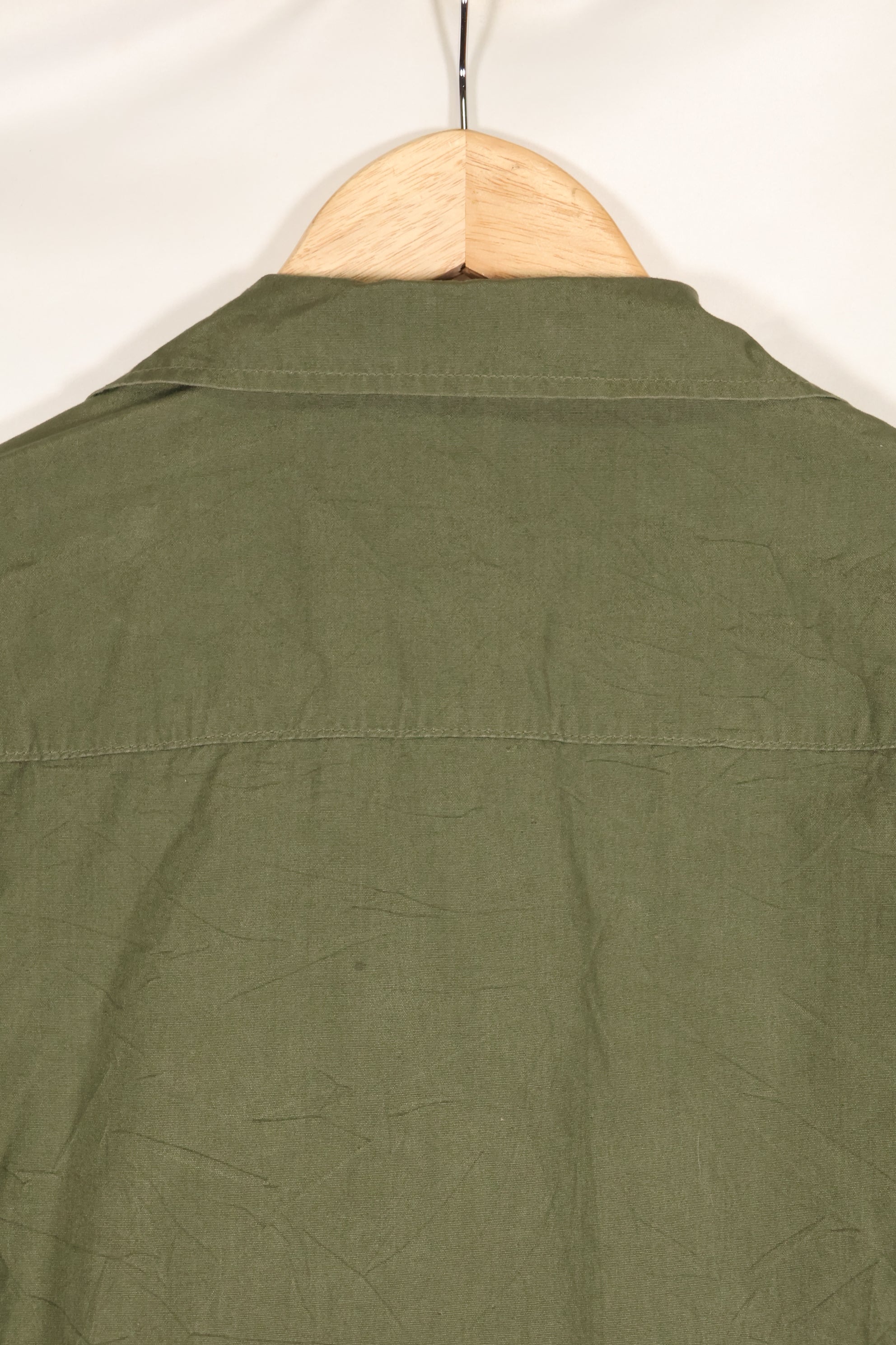 1969 Contract M-R Non Rip 3rd Model Jungle Fatigue Jacket, used, with tape.