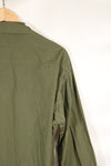 1969 Contract M-R Non Rip 3rd Model Jungle Fatigue Jacket, used, with tape.