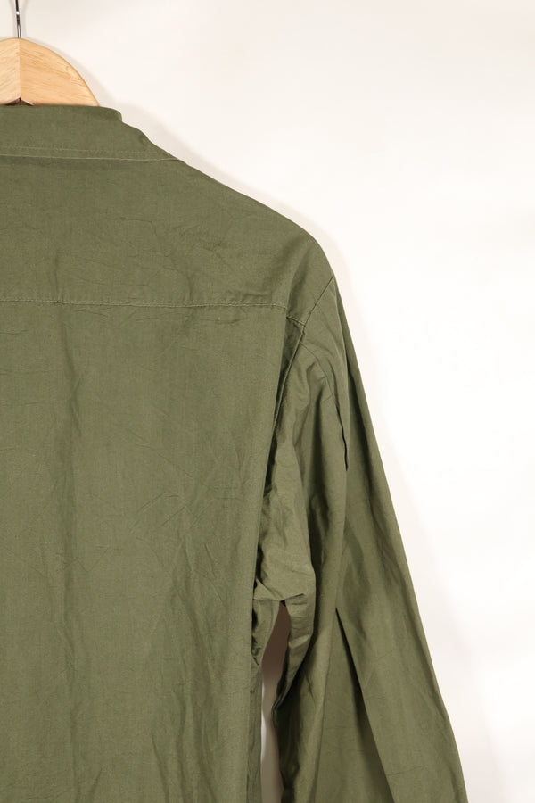1969 Contract M-R Non Rip 3rd Model Jungle Fatigue Jacket, used, with tape.