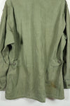 Real 2nd Model Jungle Fatigue Jacket Green Beret Patch Post-Attached Used