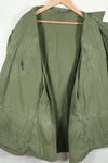 Real 2nd Model Jungle Fatigue Jacket Green Beret Patch Post-Attached Used
