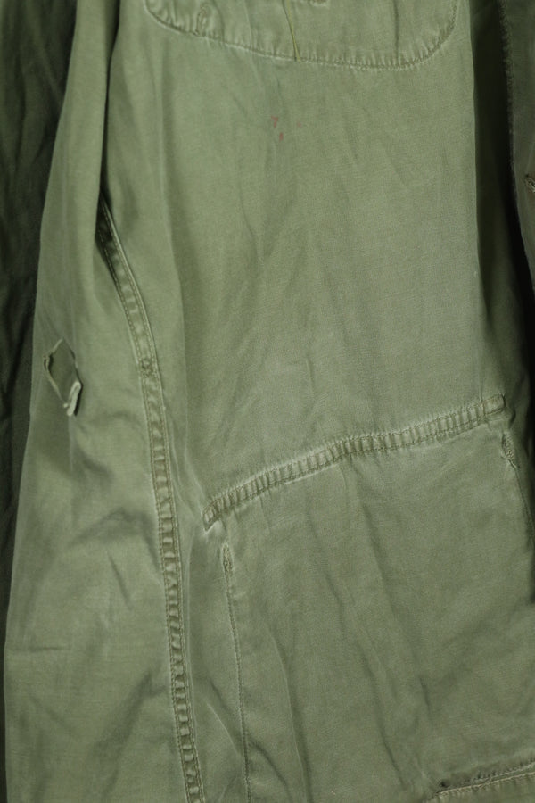 Real 2nd Model Jungle Fatigue Jacket Green Beret Patch Post-Attached Used