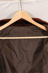 เสื้อแจ็คเก็ต G-1 Flight Jacket ของกองทัพเรือสหรัฐฯ มือสองจากช่วงปี 1950-1960 ไม่มีฉลากสัญญา