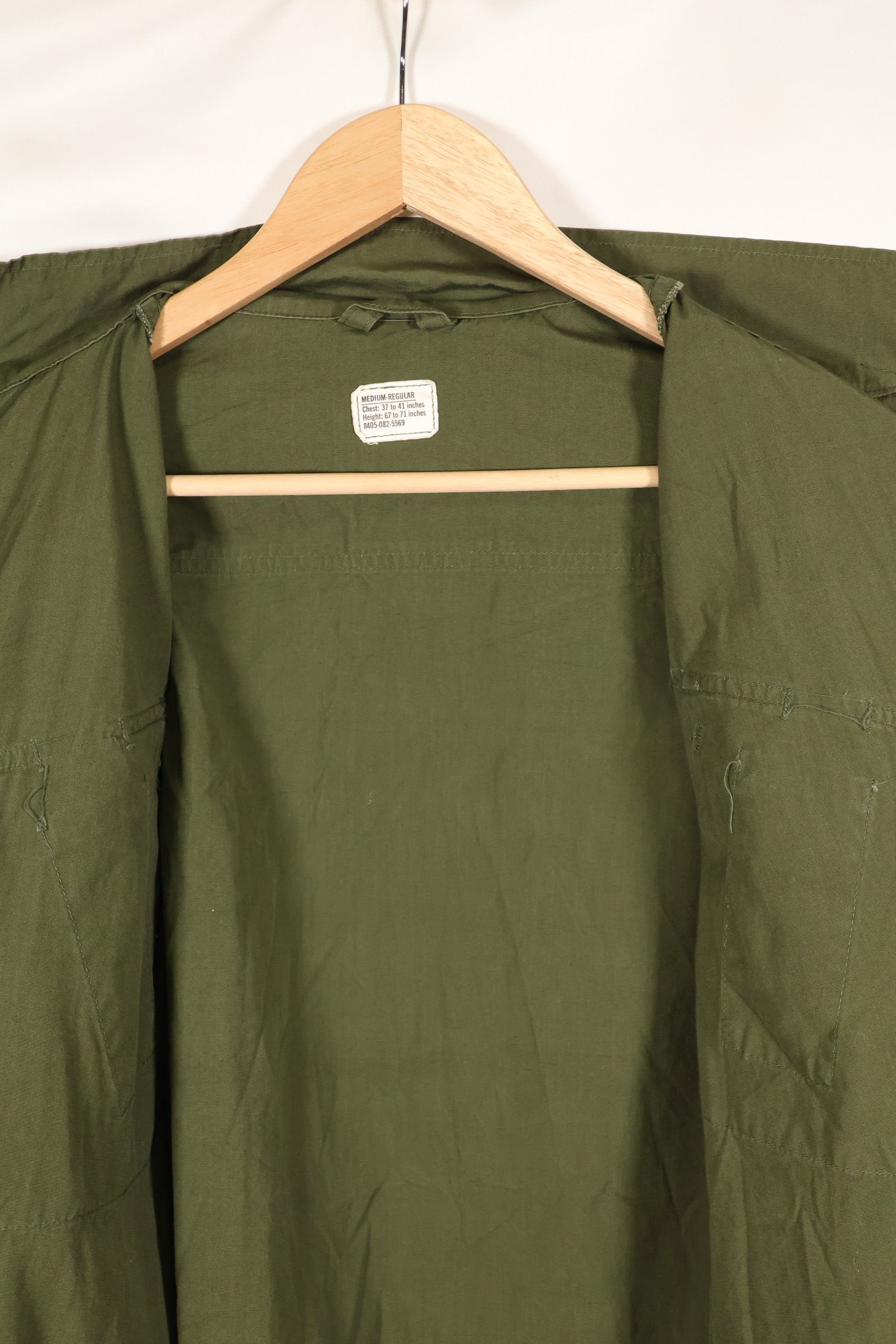 1967 Contract M-R 3rd Model Jungle Fatigue Jacket in good used condition