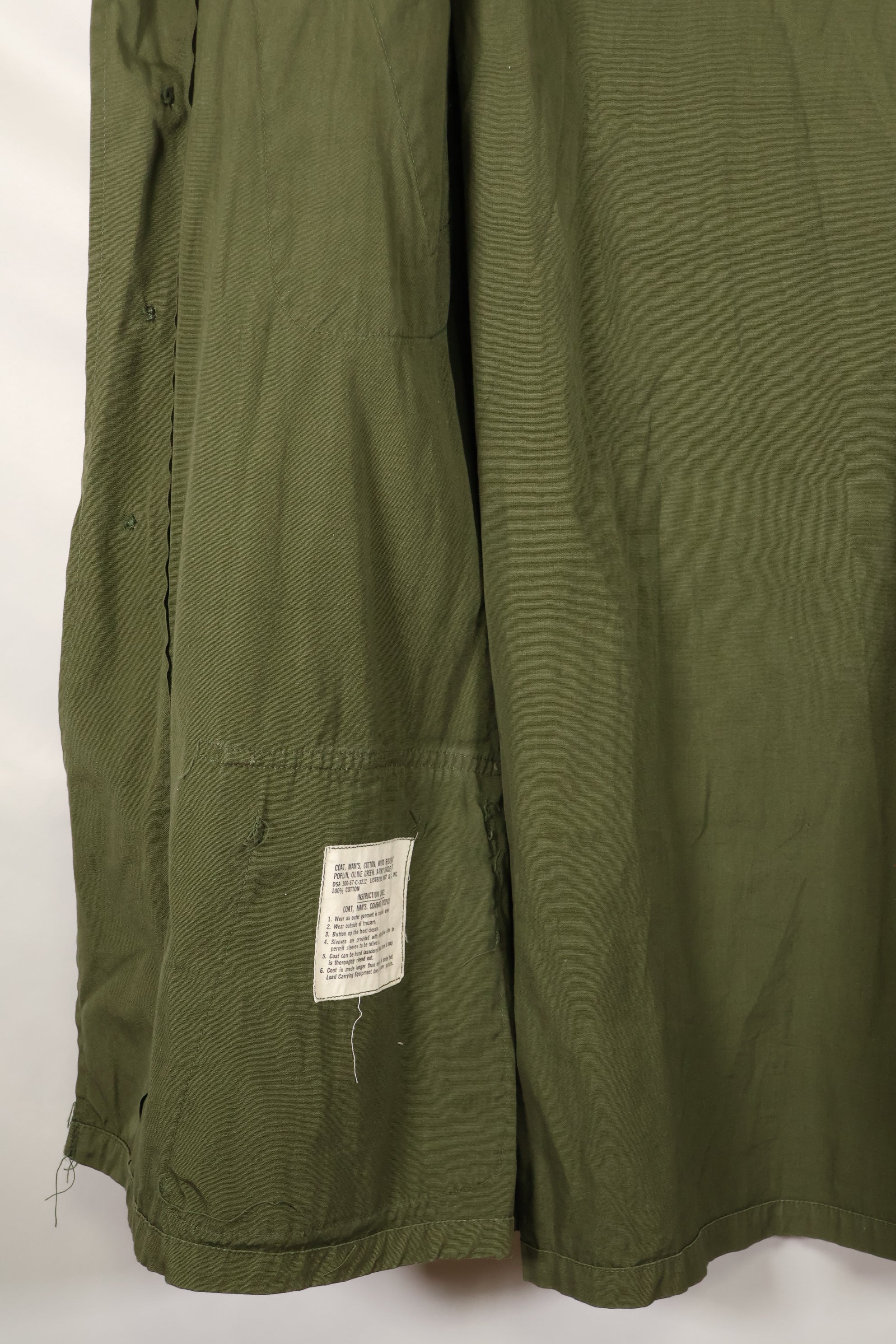 1967 Contract M-R 3rd Model Jungle Fatigue Jacket in good used condition