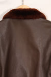 เสื้อแจ็คเก็ต G-1 Flight Jacket ของกองทัพเรือสหรัฐฯ มือสองจากช่วงปี 1950-1960 ไม่มีฉลากสัญญา