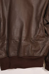 เสื้อแจ็คเก็ต G-1 Flight Jacket ของกองทัพเรือสหรัฐฯ มือสองจากช่วงปี 1950-1960 ไม่มีฉลากสัญญา