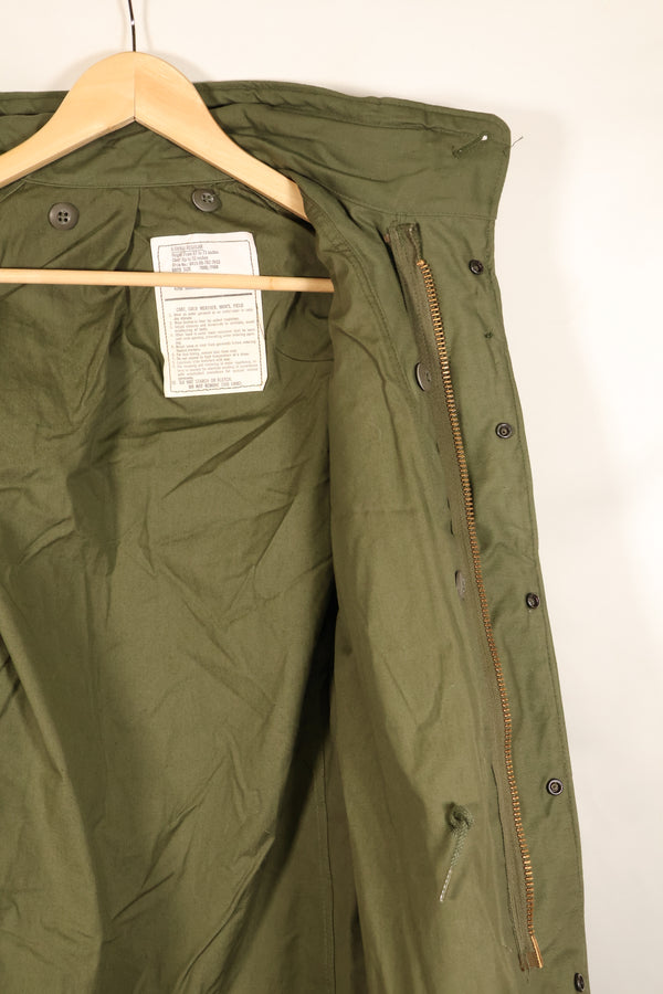 1978年契約　X-S-R　アメリカ軍　3rd Model M65 フィールドジャケット　状態良い　中古品