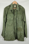 Real 2nd Model Jungle Fatigue Jacket SHORT-X-SMLL, used with fading.
