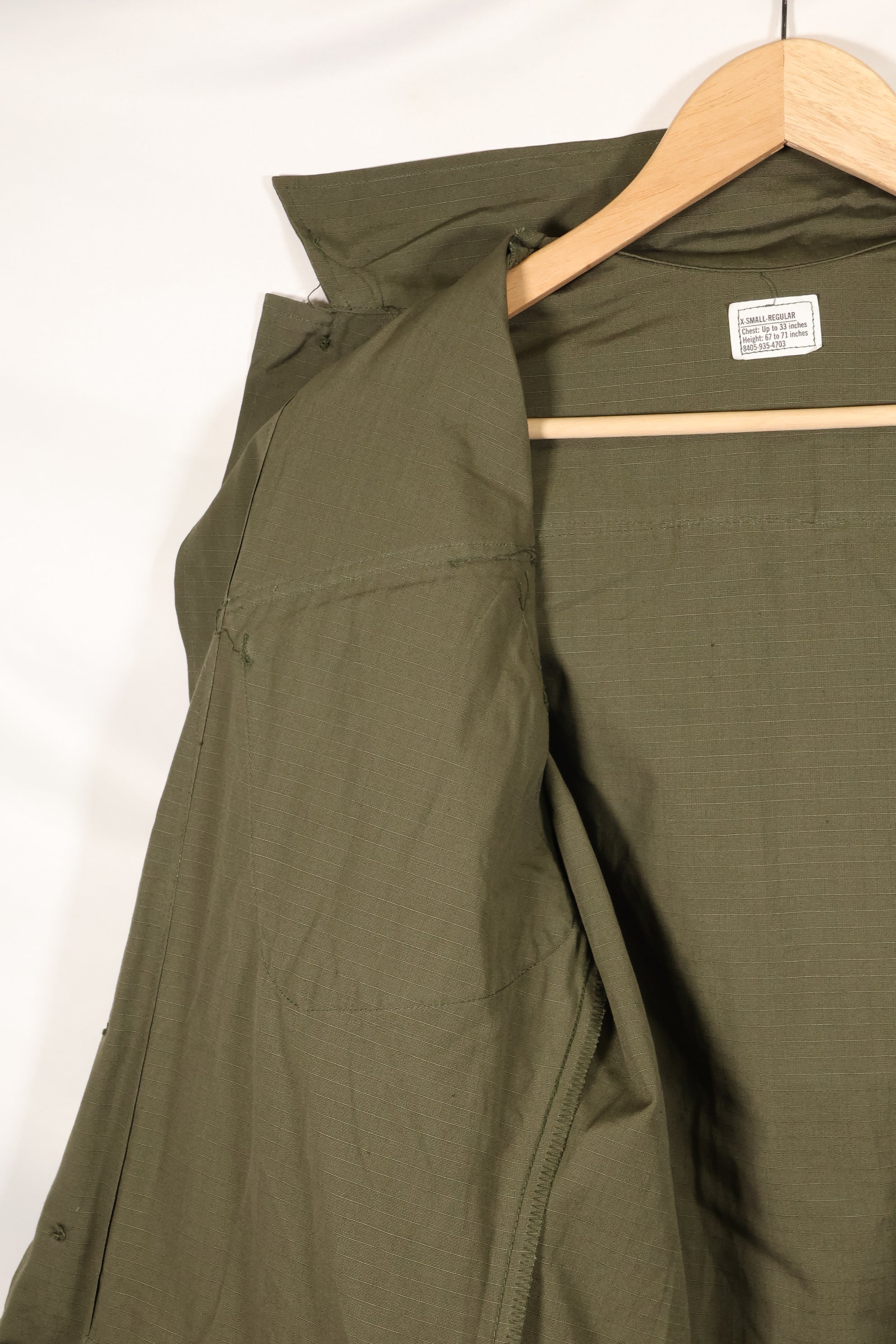 สัญญาปี 1970 สต็อกเก่า X-S-R รุ่นที่ 4 เสื้อแจ็คเก็ตแบบทหารป่า