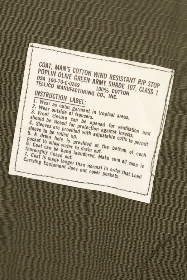 สัญญาปี 1970 สต็อกเก่า X-S-R รุ่นที่ 4 เสื้อแจ็คเก็ตแบบทหารป่า