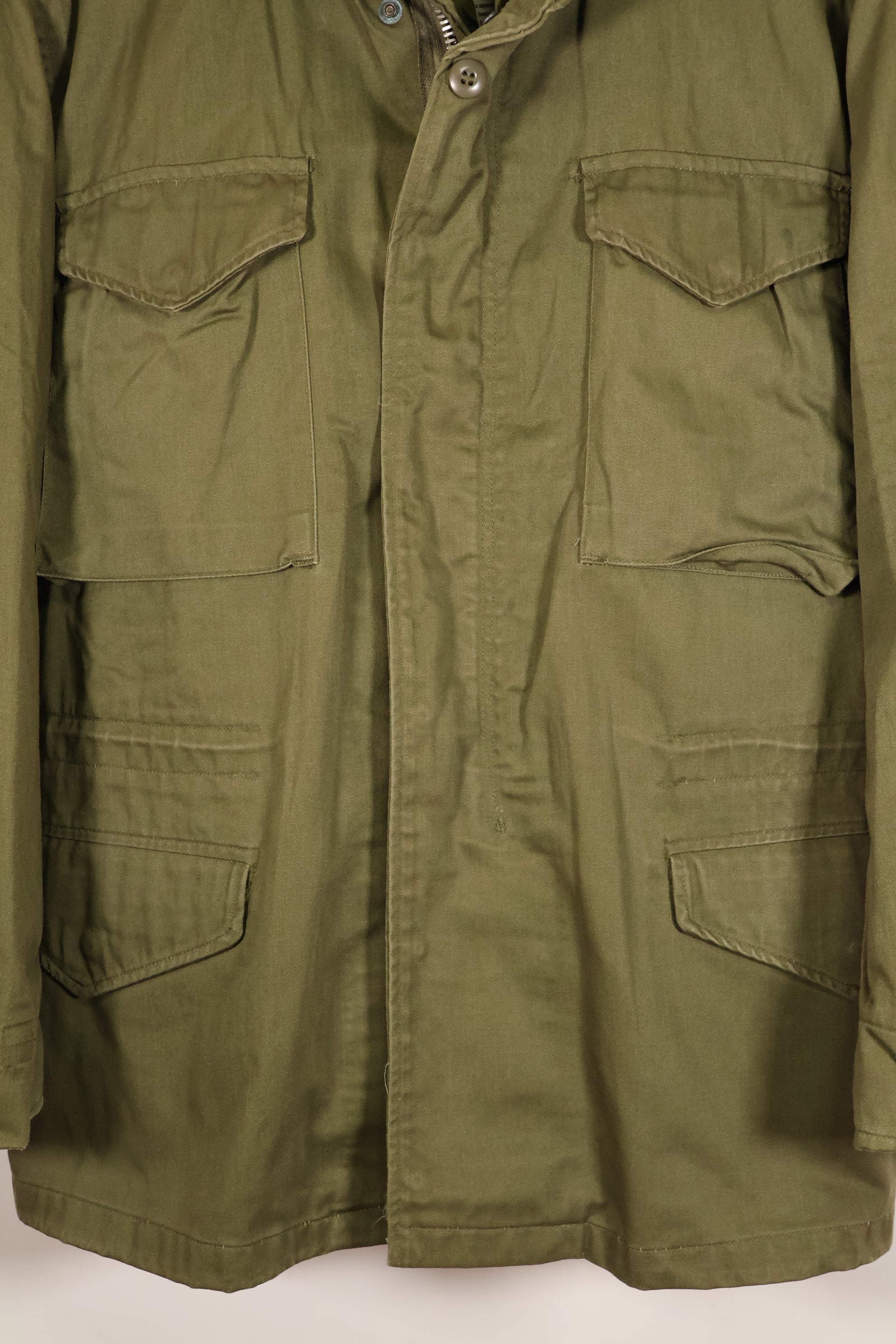 สัญญาปี 1967, M-R, กองทัพสหรัฐฯ, แจ็กเก็ตสนาม M65 รุ่นที่ 2, ซิปอลูมิเนียม, มีซับใน, มือสอง
