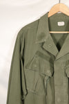 1968 Contract X-L-R 4th Model Jungle Fatigue Jacket, faded, used.
