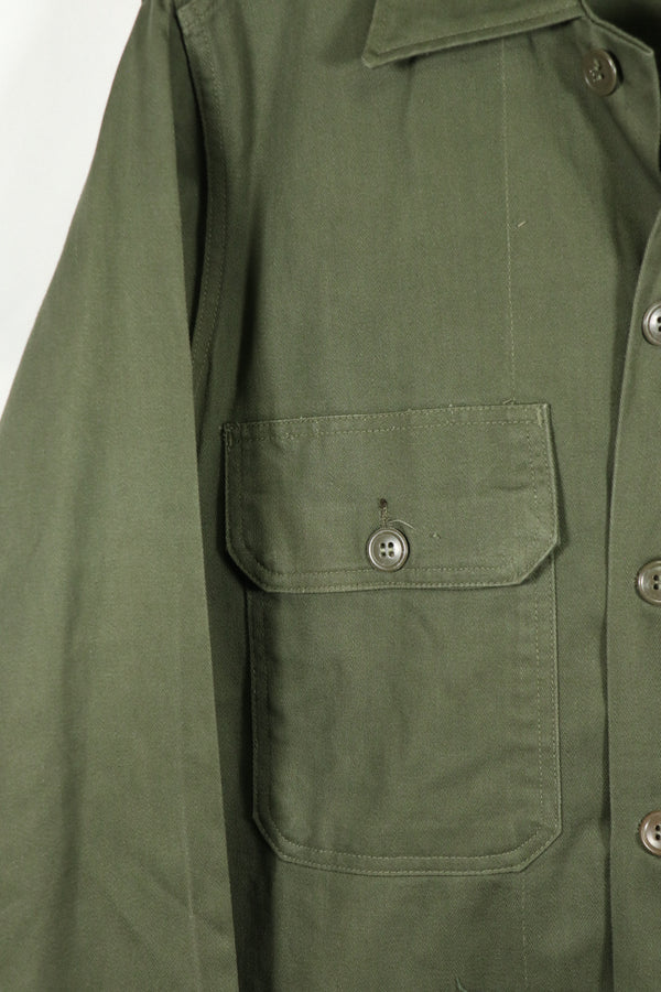 実物　デッドストック品　OG-107 ユーティリティシャツ　民間品　Mサイズ