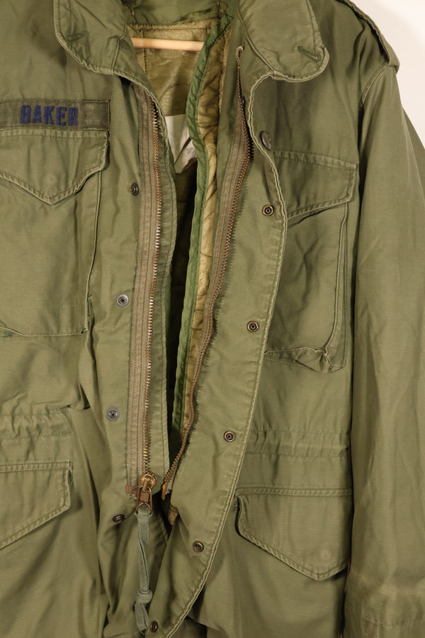 สัญญาปี 1974, S-R, กองทัพสหรัฐฯ, แจ็กเก็ตสนาม M65 รุ่นที่ 3, มีซับใน, มือสอง