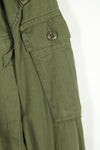 Real 1970 Australian Army fatigues shirt with rank insignia, used.