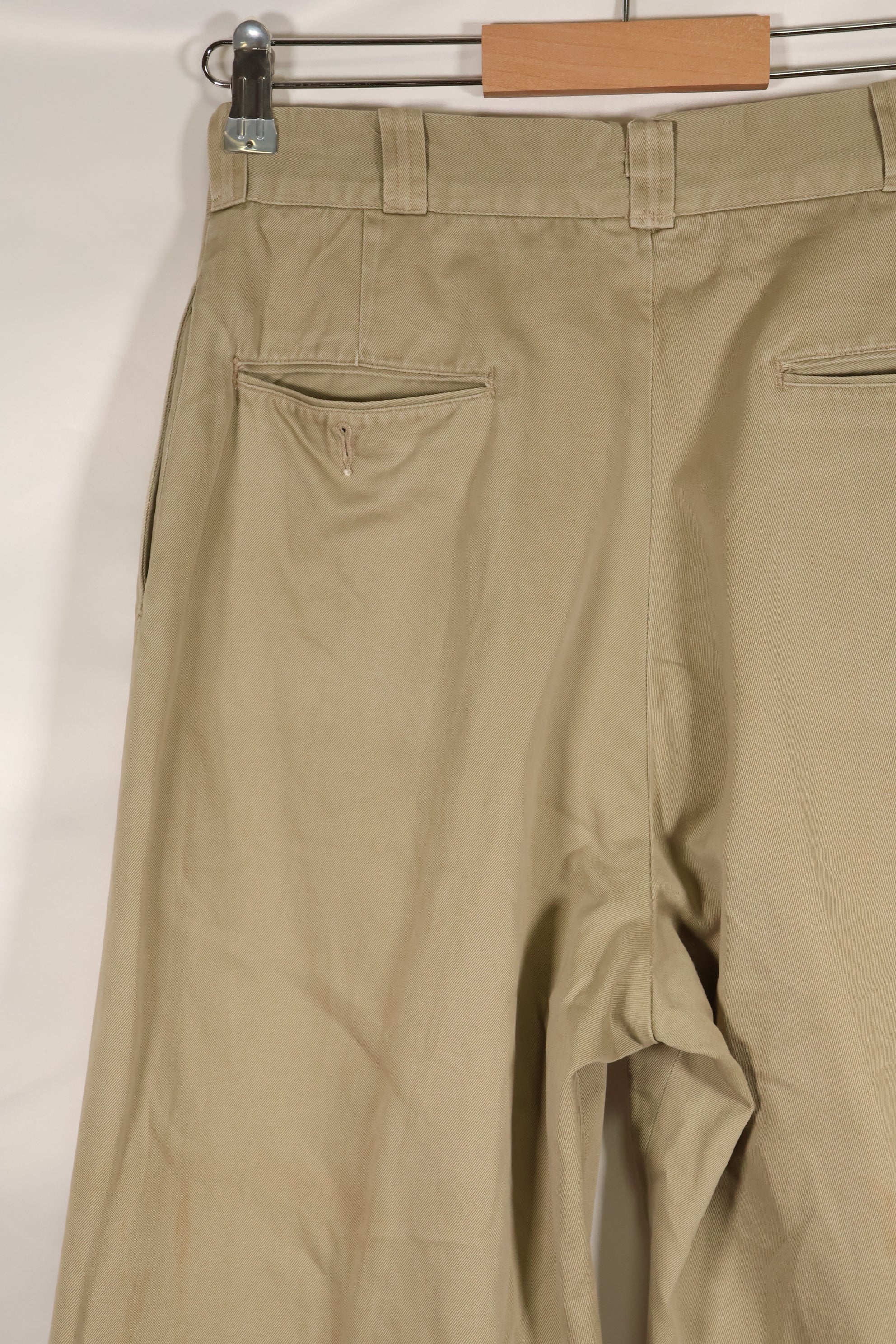 1960s 29X31 U.S. Army khaki pants, chinos, used, B
