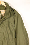 1976 Contract, M-R, U.S. Military, M65 Field Jacket, 1973 M65 Parka Liner, Set, Used