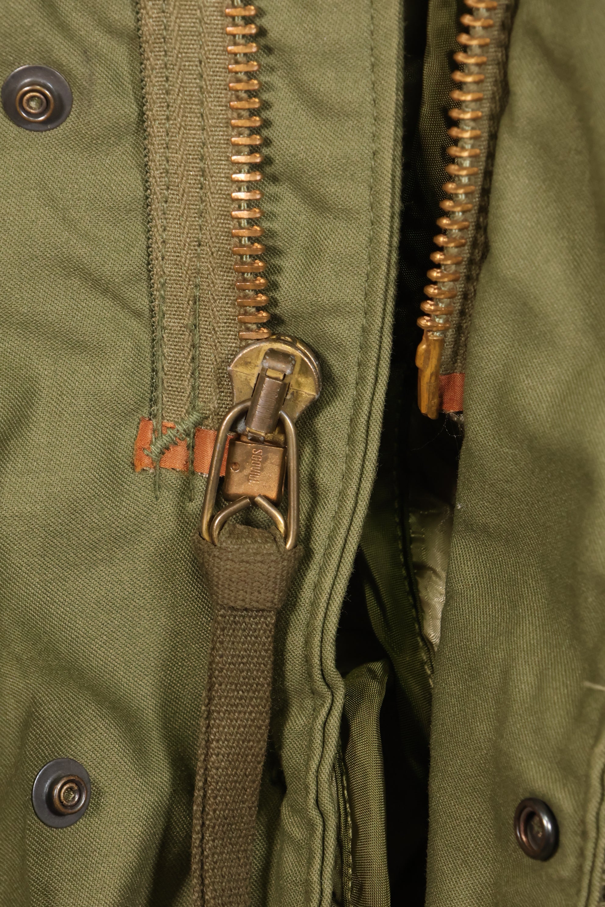 1976 Contract, M-R, U.S. Military, M65 Field Jacket, 1973 M65 Parka Liner, Set, Used