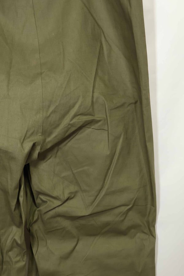 1940年代〜50年代前半　アメリカ海軍　陸軍ボタン　デッキパンツ　レインパンツ　中古品　A