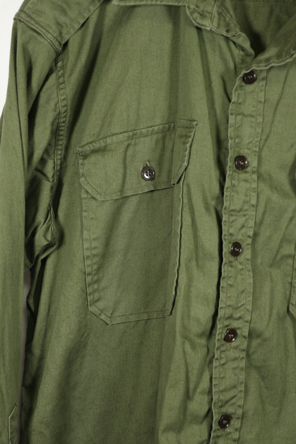 実物　1965年製　オーストラリア軍　ファティーグシャツ　中古品