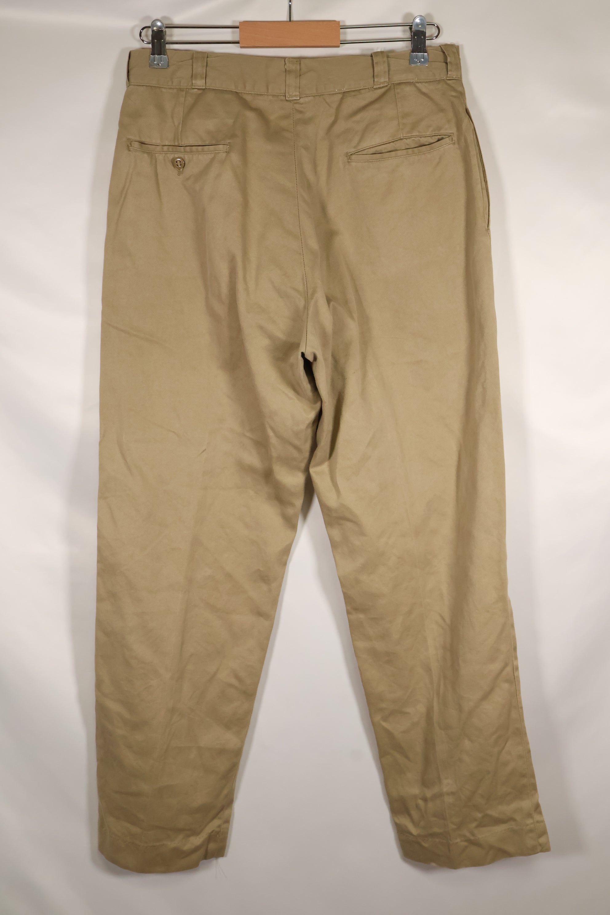 1960s U.S. Army khaki pants, chinos, used, C