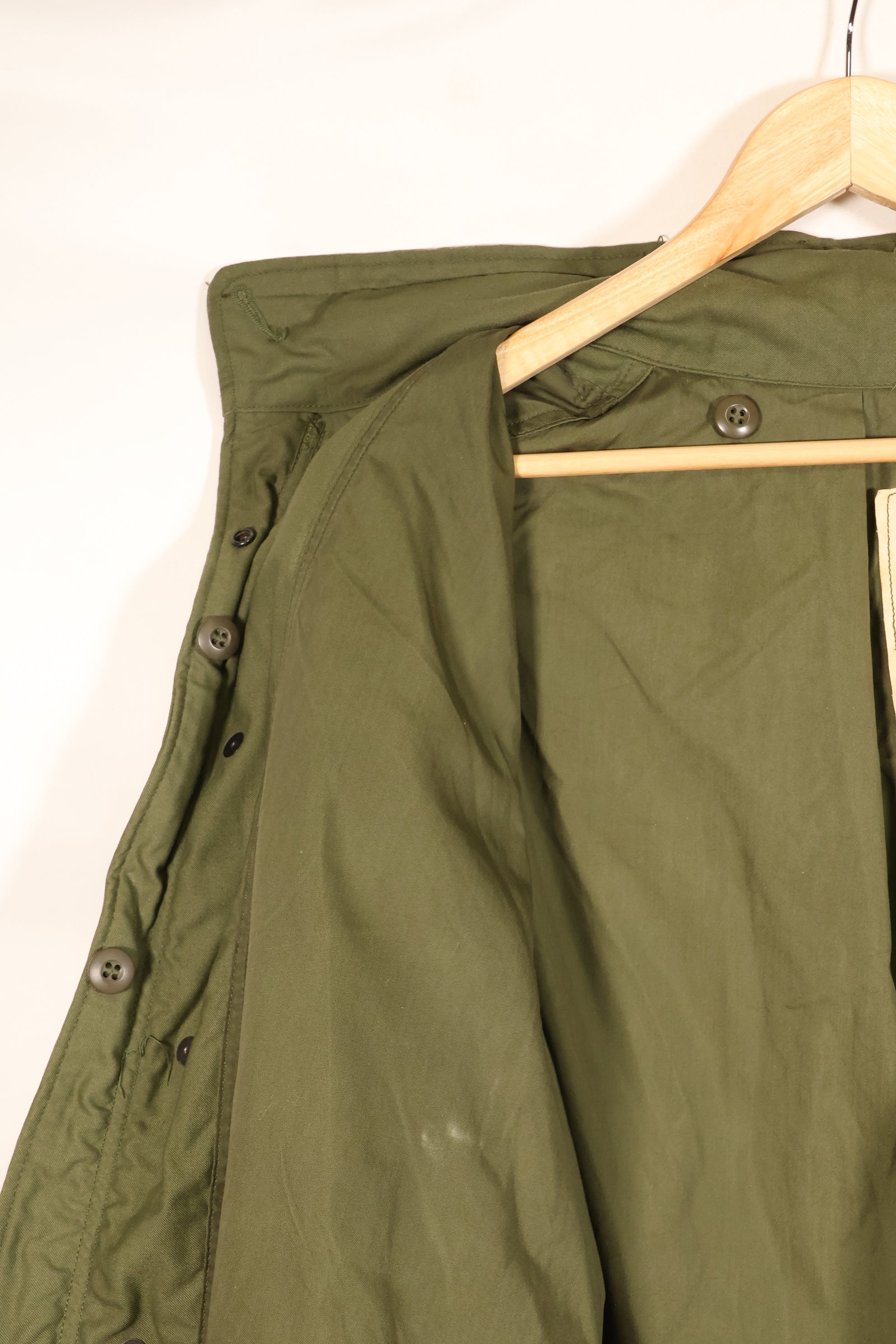 1976 Contract, M-R, U.S. Military, M65 Field Jacket, 1973 M65 Parka Liner, Set, Used