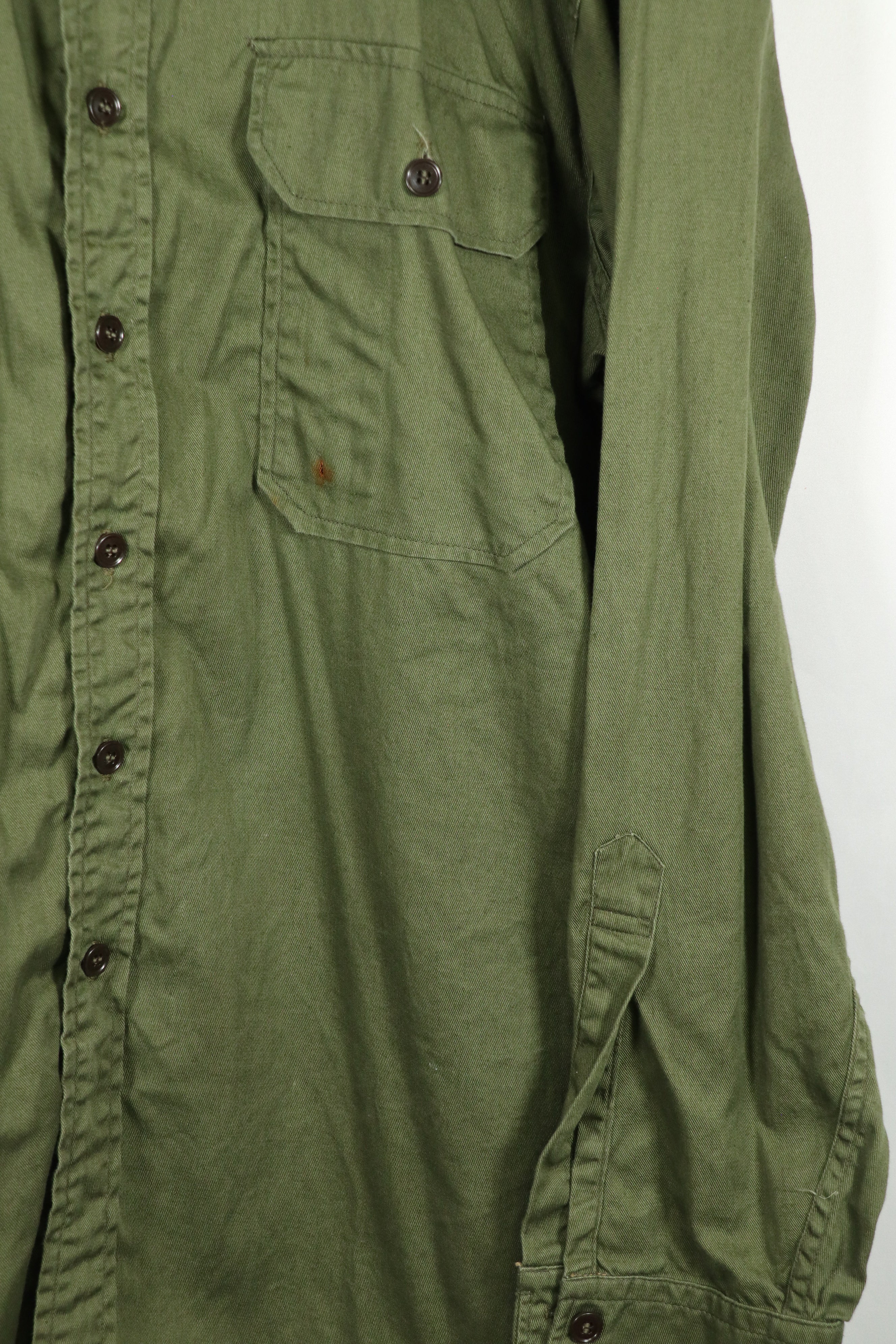 実物　1965年製　オーストラリア軍　ファティーグシャツ　中古品