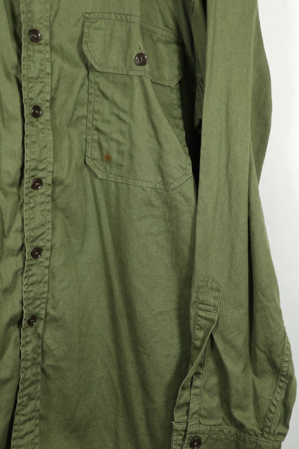 実物　1965年製　オーストラリア軍　ファティーグシャツ　中古品
