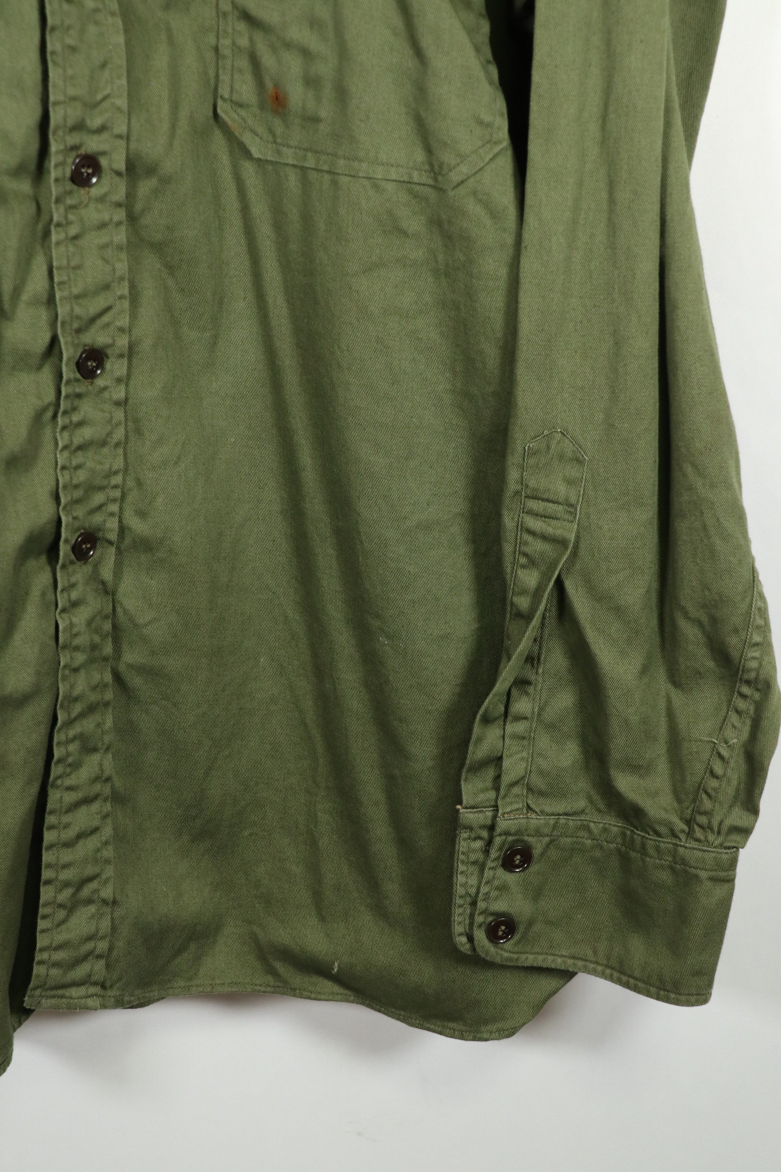 実物　1965年製　オーストラリア軍　ファティーグシャツ　中古品