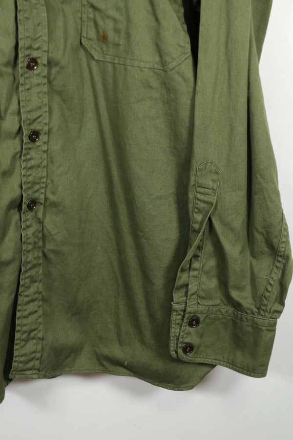 実物　1965年製　オーストラリア軍　ファティーグシャツ　中古品