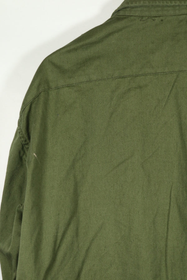 実物　1965年製　オーストラリア軍　ファティーグシャツ　中古品