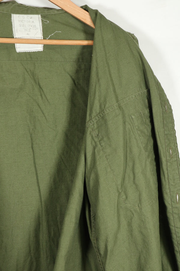 実物　1965年製　オーストラリア軍　ファティーグシャツ　中古品