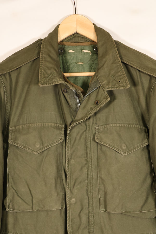 1960年代前半ロット　M-R　アメリカ軍　M51　フィールドジャケット　ライナー付き　中古品