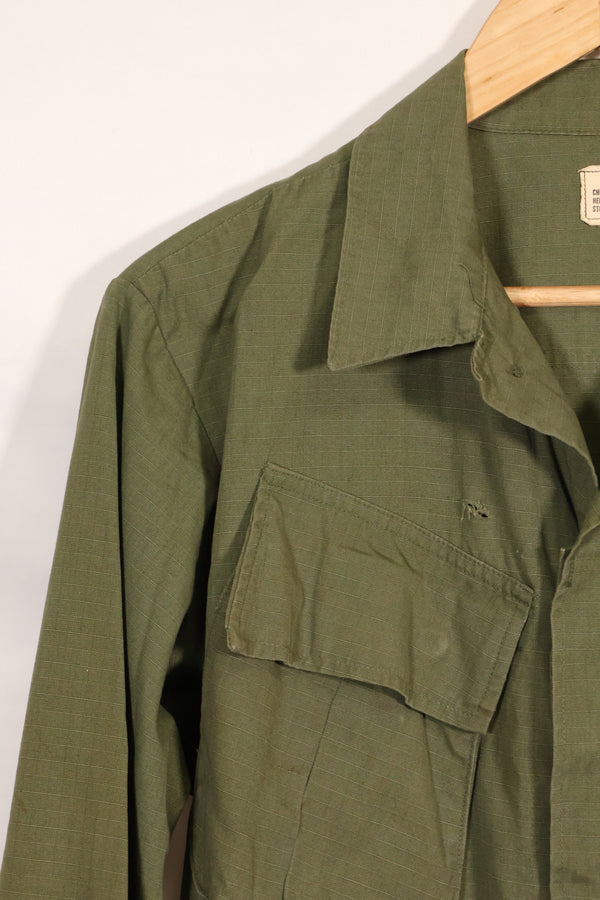 เสื้อแจ็คเก็ต Jungle Fatigue มือสอง รุ่น 4th Model ฤดูใบไม้ผลิ/ฤดูร้อน ปี 1968