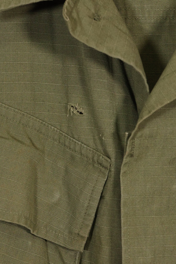 เสื้อแจ็คเก็ต Jungle Fatigue มือสอง รุ่น 4th Model ฤดูใบไม้ผลิ/ฤดูร้อน ปี 1968